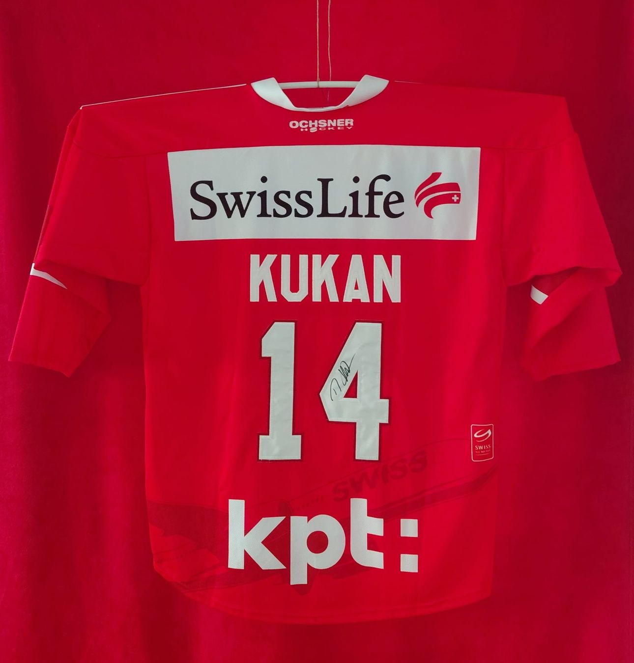 Gameworn Canottiere & Pantaloni: Swiss Eishockey Trikot Kukan – Usato da Wilen b. Wollerau venduto da Sousi82 5