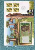 Madagascar banknotenbrief UNC