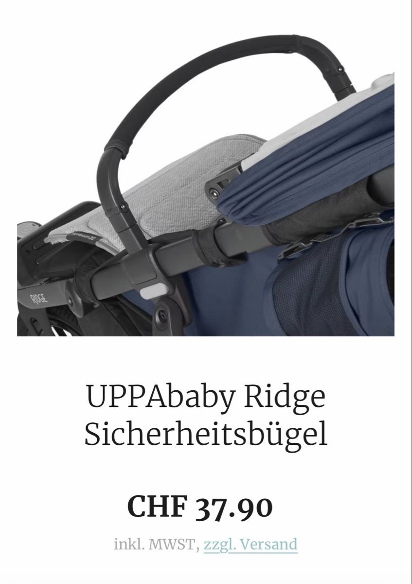 UPPAbaby Carrozzine: Uppababy Ridge Jogger – Usato da Horw venduto da malvengirl 4
