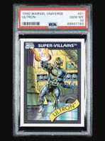 Marvel 1990 Universe Ultron #61 PSA 10 GEM MINT Super-Villai