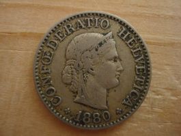 (S1) 10 Rappen 1880