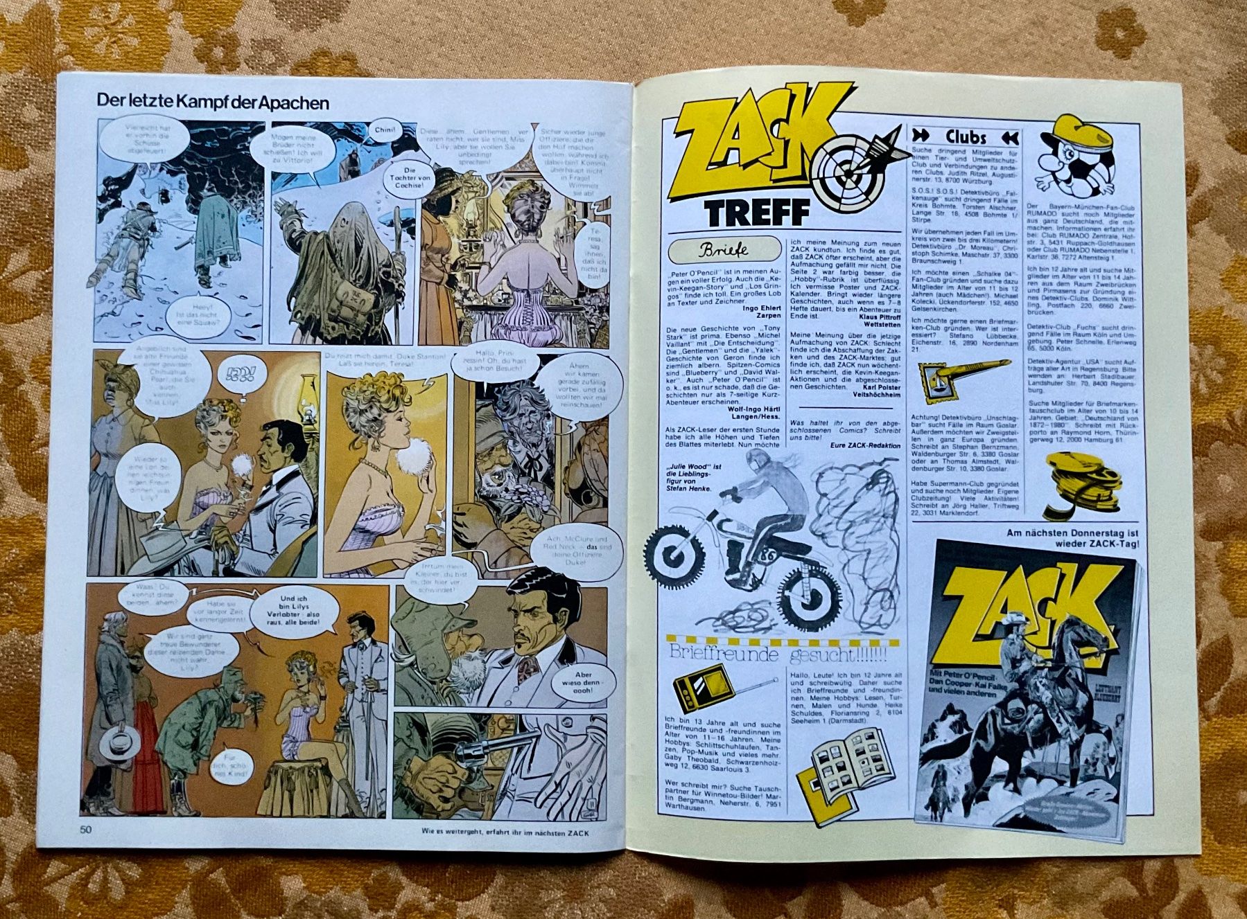 Comics: Zack Heft Nr 25 von 1980 – Gebraucht aus Endingen von nathan05 8