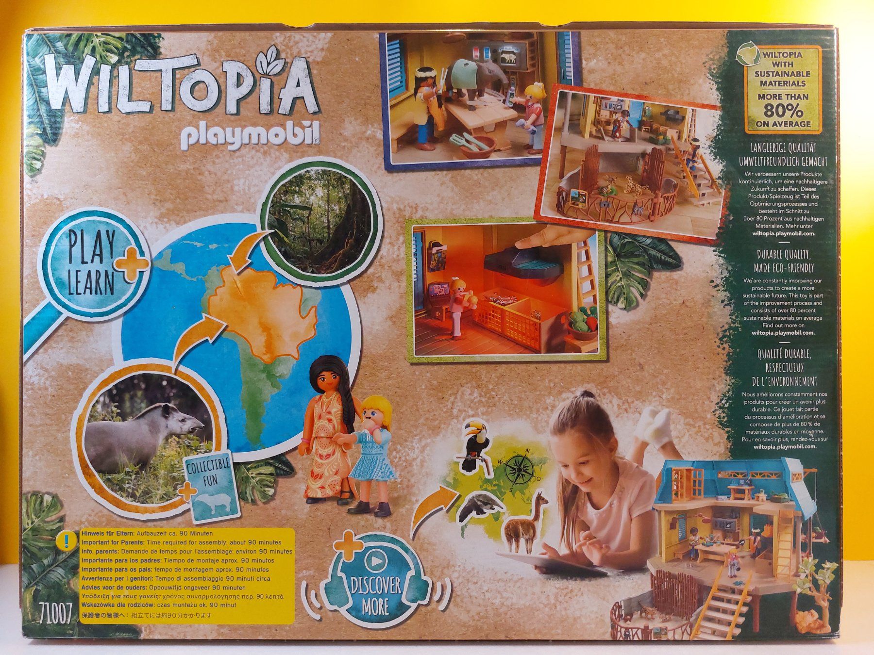 Playmobil Giocattoli: PLAYMOBIL Wiltopia 71007 Tierpflegestation NEU – Nuovo e nell'imballaggio originale da St.Gallen venduto da TinasBauundSpiel 2