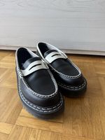 Dr. Martens Black & White Loafers