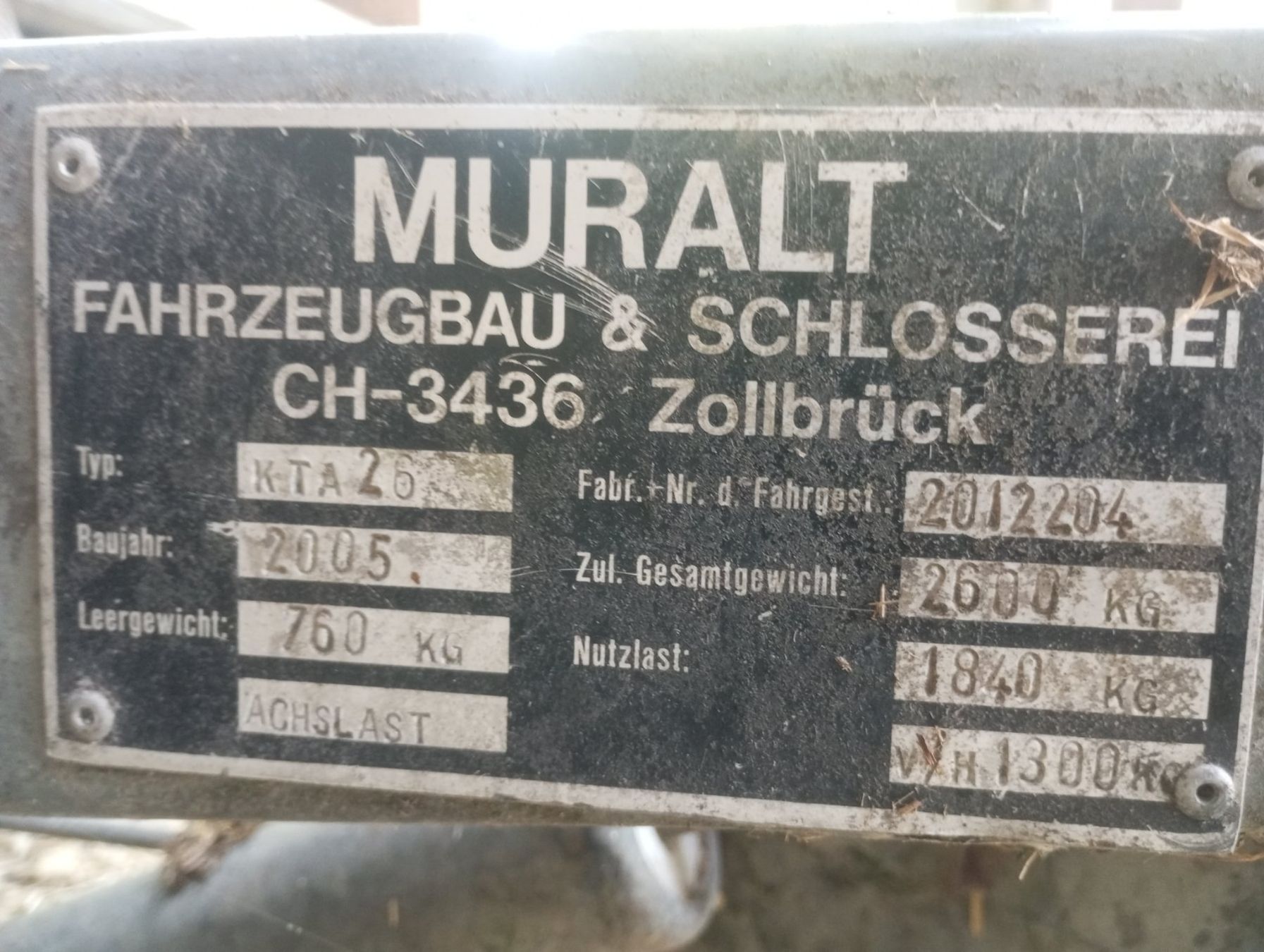 Autoribaltabili: Elektr.Kippanhänger – Usato da Sissach venduto da Cheky 1