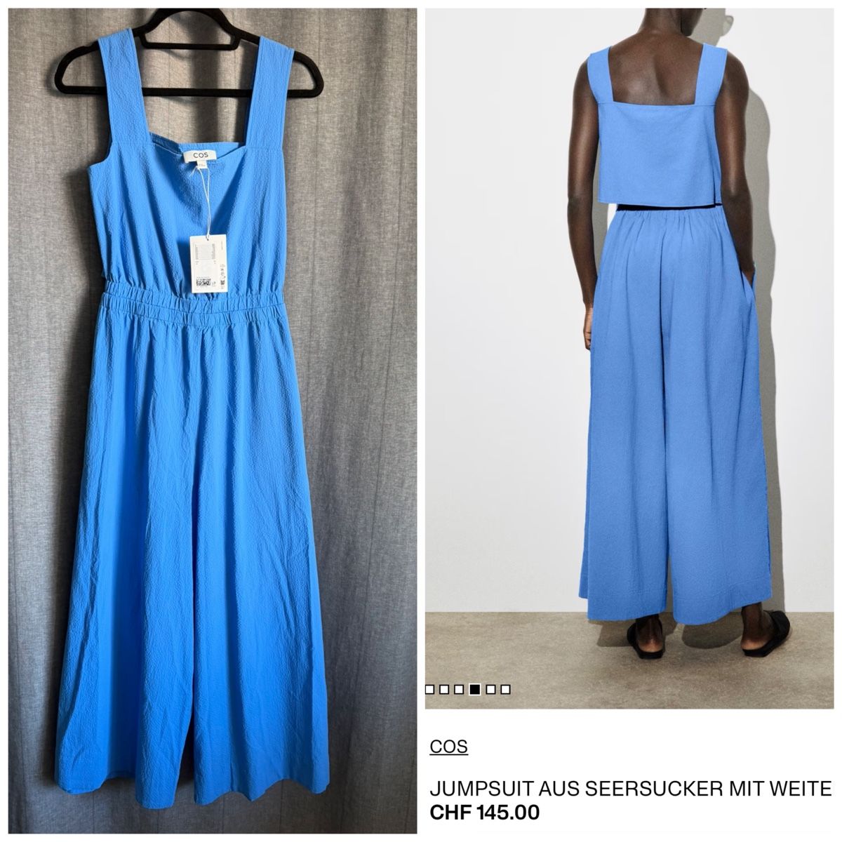 Cos Tute: COS Jumpsuit – Nuovo e nell'imballaggio originale da Uitikon Waldegg venduto da MGC