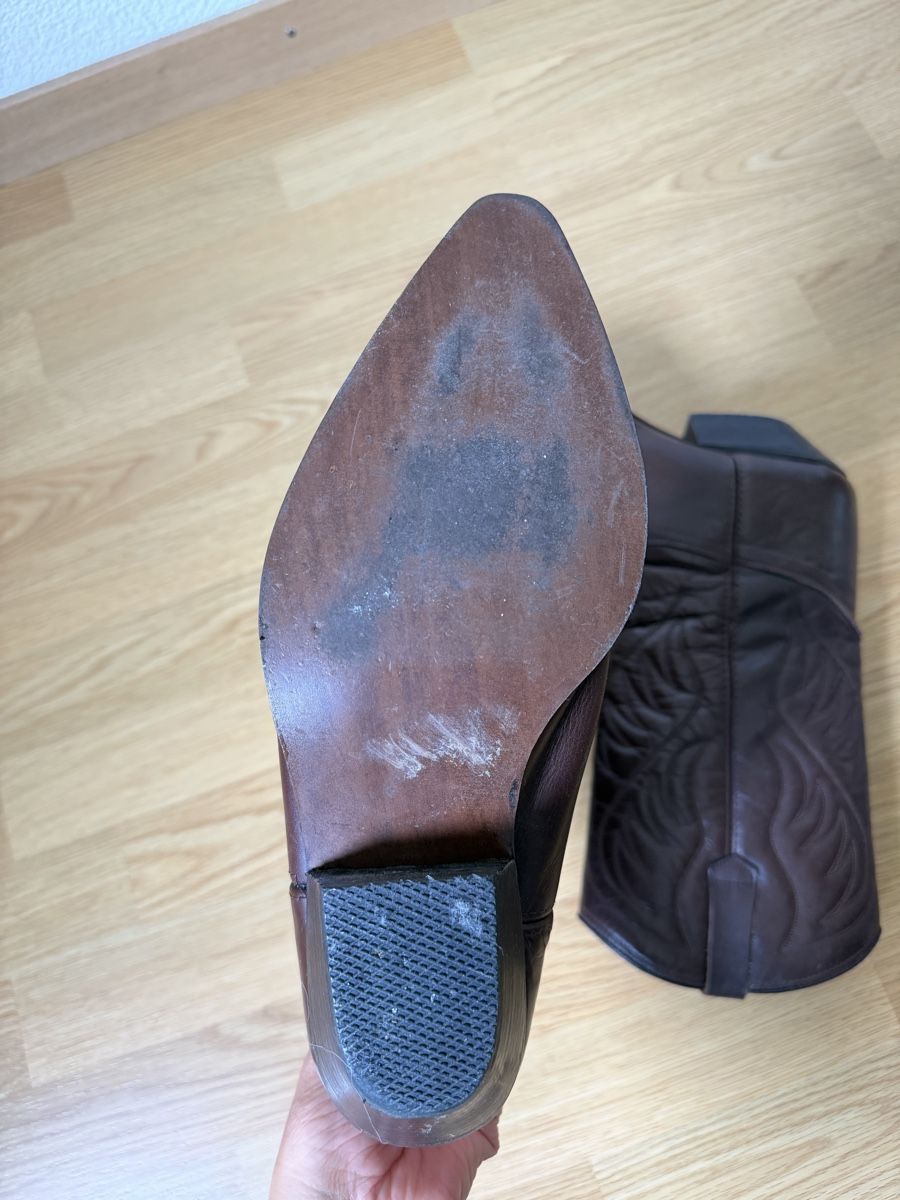 Scarpe da uomo: Braune Cowboy Stiefel – Usato da Zürich venduto da per_6zzl 4