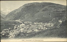 Andermatt und Oberalppass