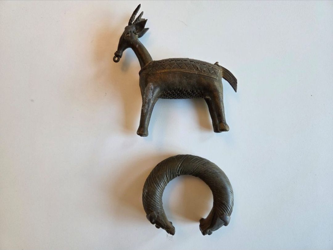 Armbänder & -reifen: Bracelet Manille et statuette – Gebraucht aus Rances von JEA09 2