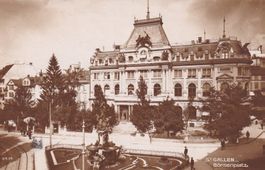 St. Gallen Börsenplatz  1920