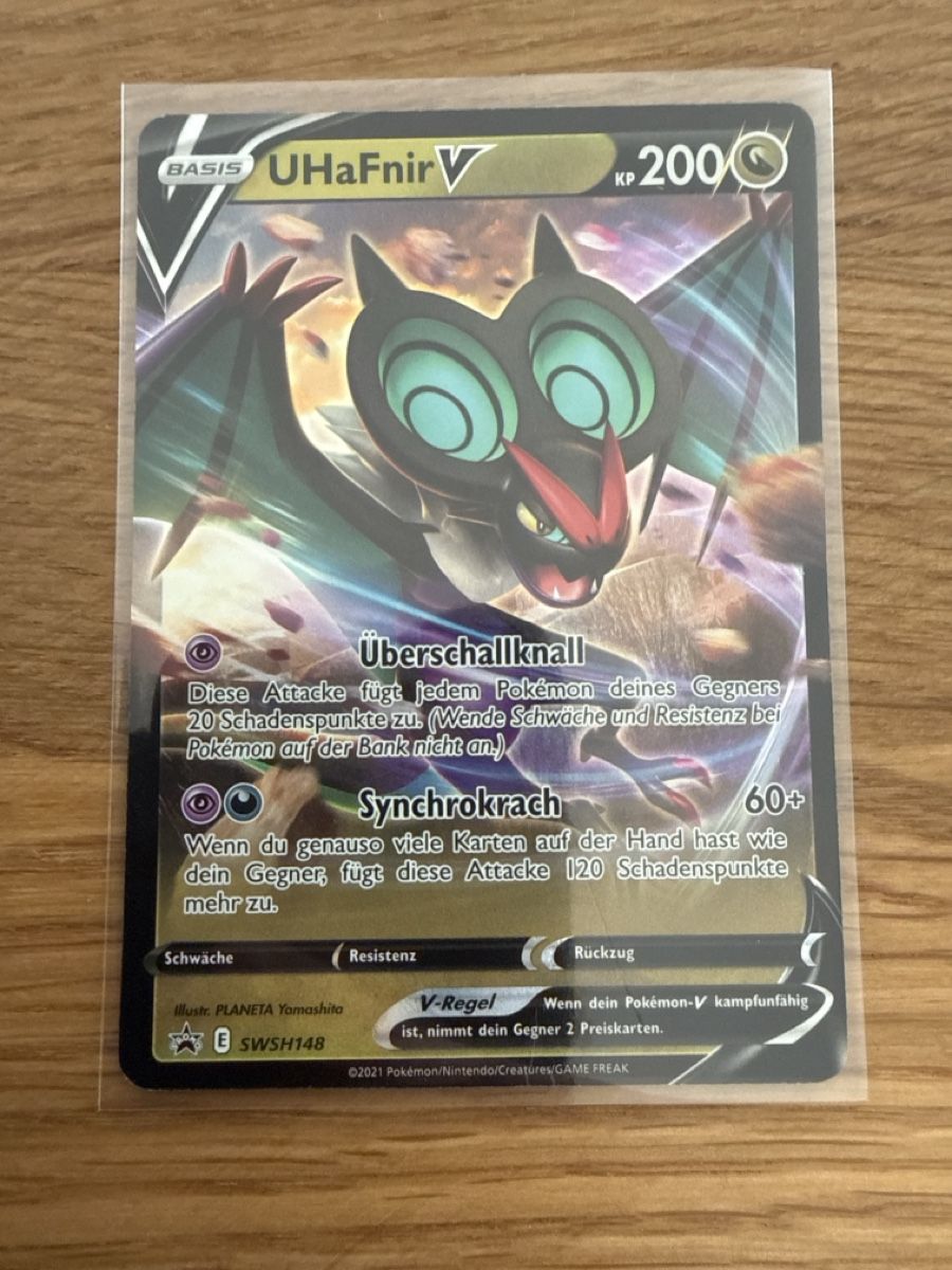 Pokémon Carte collezionabili: UHaFnir V SWSH148 – Usato da Amriswil venduto da sim_nlb6