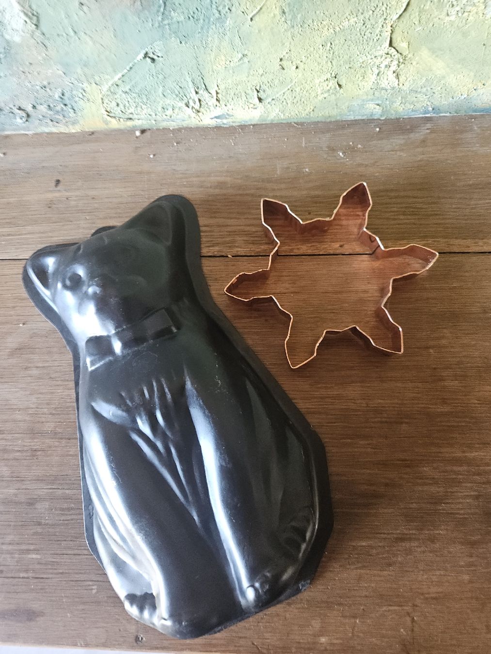 Teglie da forno: moule a gateau chat et étoile – Nuovo (secondo la descrizione) da Thônex venduto da lacomtessedesfees 3