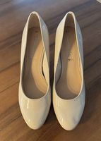 Pumps Tamaris, beige glänzend (Gr. 42)