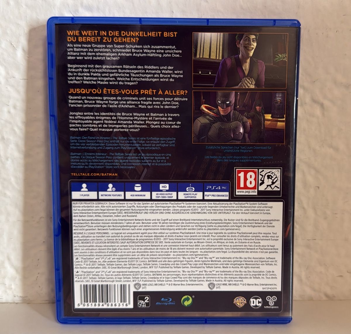 Sony Jeux: Batman The Enemy Within PS4/PS5 Game – D'occasion à Ehrendingen par bubulence 1