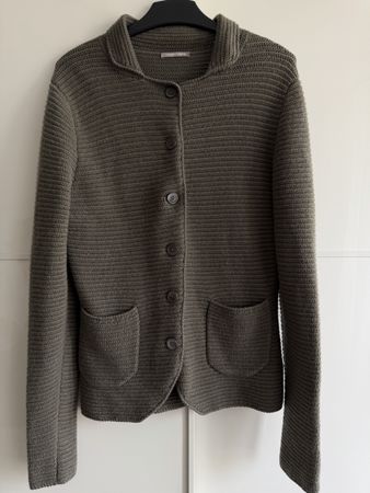 Strickjacke von Hemisphere, Gr. 36, Wolle/Kaschmir