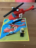 Lego 6657 Fire Patrol Copter komplett mit Anleitung und Figu