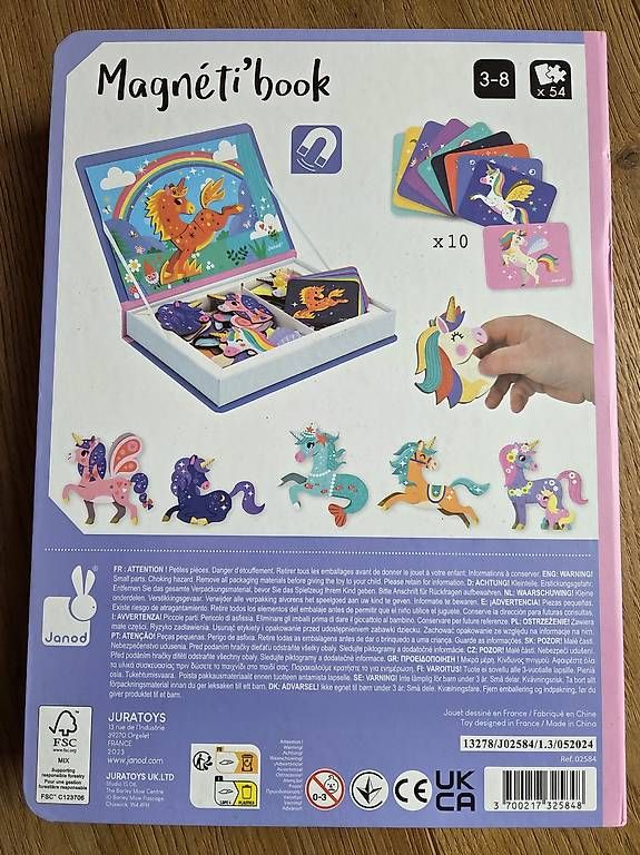 Spielzeuge: Magnetbuch Einhorn Janod – Gebraucht aus Thun von SimonAchermann01 3