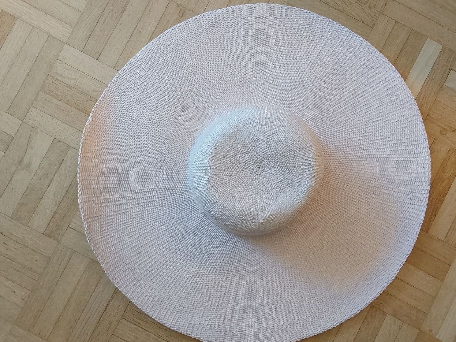 H&M Copricapi, berretti & cappellini: Sommerhut Papierstroh H&M rosa – Nuovo (secondo la descrizione) da Köniz venduto da scopello12