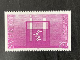 Schweden 1983 Nobelpreis Chemie 1903 Svante Arrhenius postfr