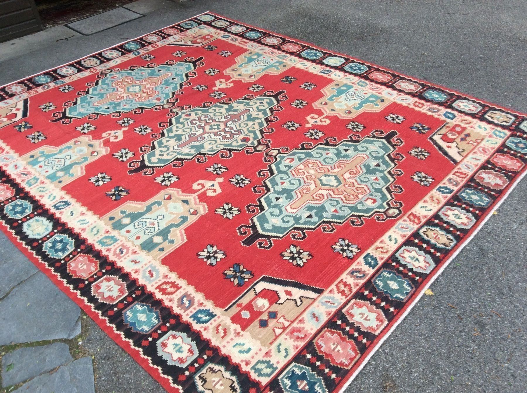 Kelim Tappeti: Orientteppich, Kelim, Neu! N 510 – Nuovo e nell'imballaggio originale da Zürich venduto da Hemmat 4