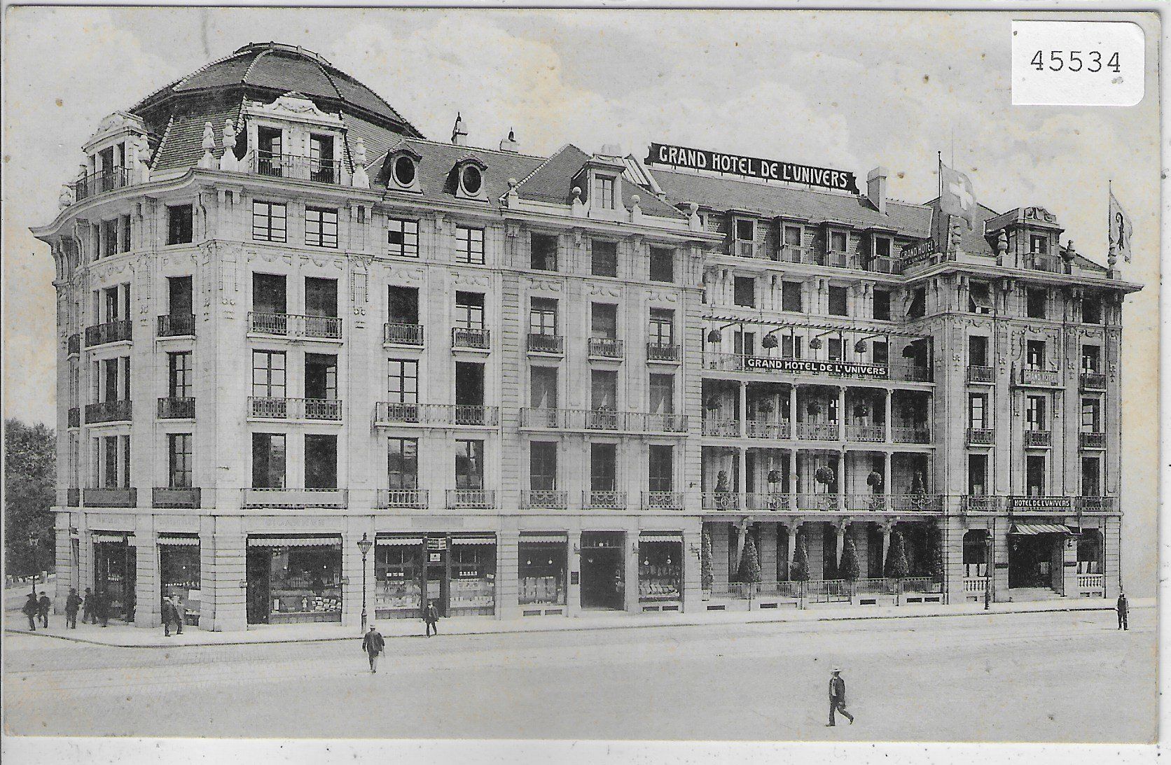 Cartoline postali: Basel - Hotel Univers – Usato da Ettingen venduto da Kartenplanet