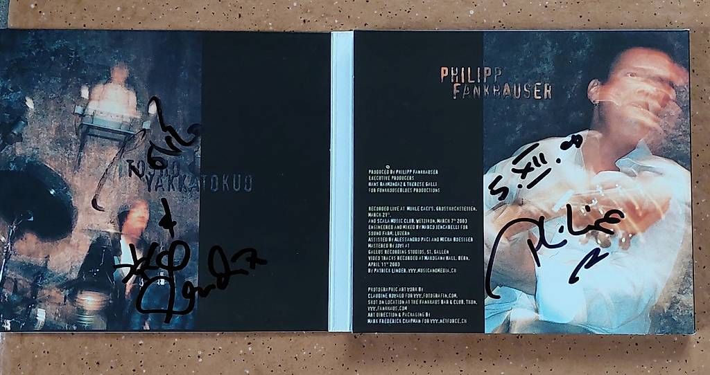 CD: Hand-Signierte CD von Philipp Fankhauser – Usato da Utzenstorf venduto da Waldi66 2