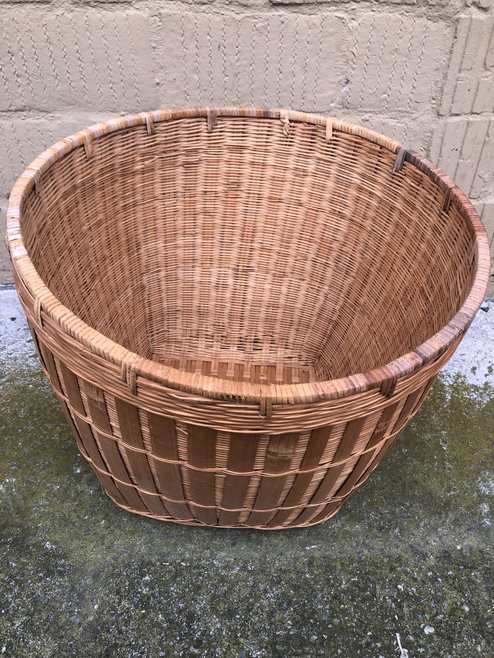 Grosser orig. CHINA Natur Bambus Korb bertopf / Cachepot (Neu (gemss  Beschreibung)) in Luzern fr CHF 29  nur Abholung auf Ricardo kaufen