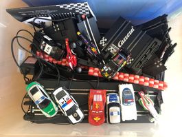 Carrera-Bahn mit Autos