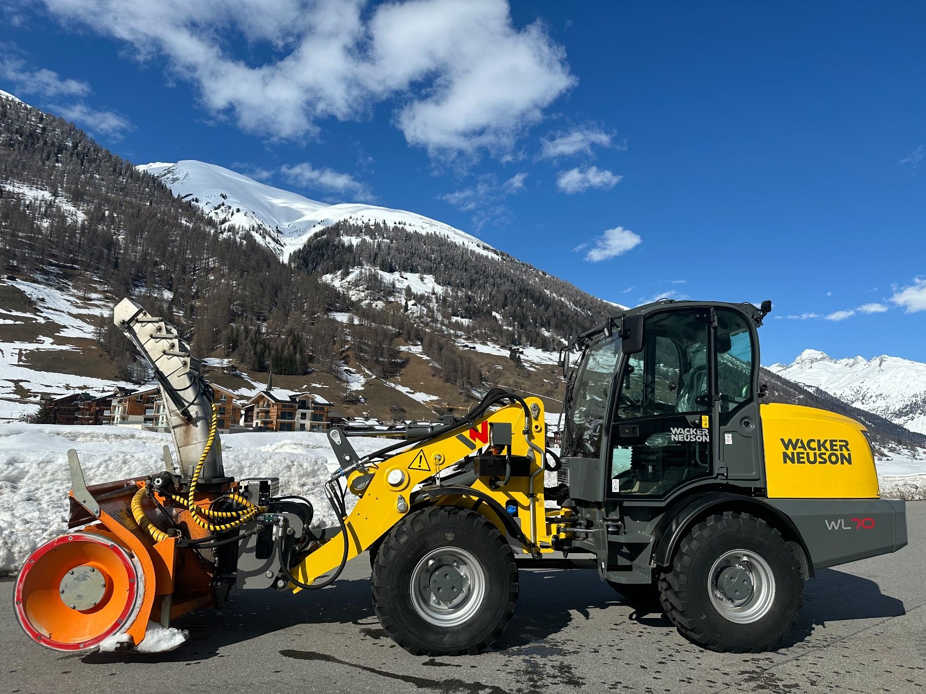 Zaugg Sgombero neve: WACKER NEUSON WL70 mit Zaugg SF72 – Nuovo (secondo la descrizione) da Oberwald venduto da 7408 2