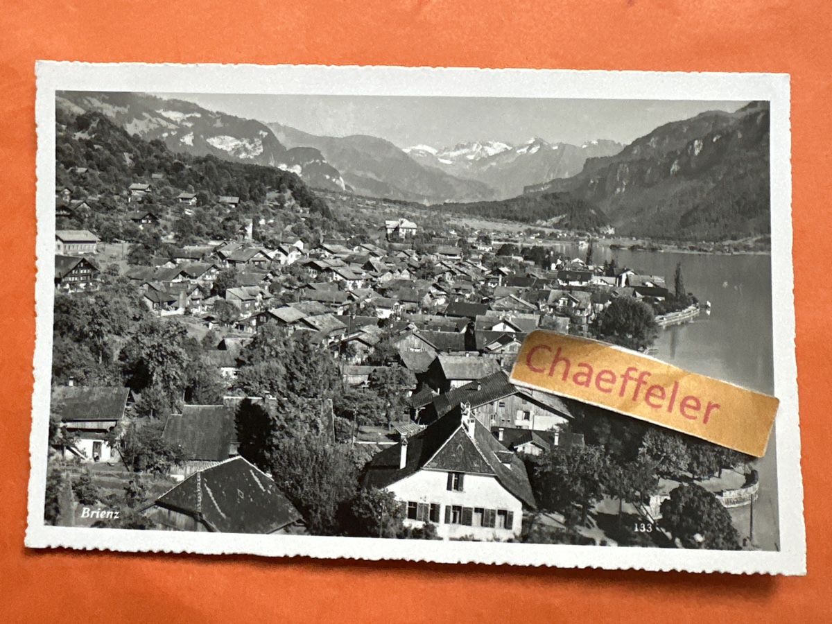 Cartoline postali: 1943 Brienz – Usato da Zürich venduto da Chaeffeler