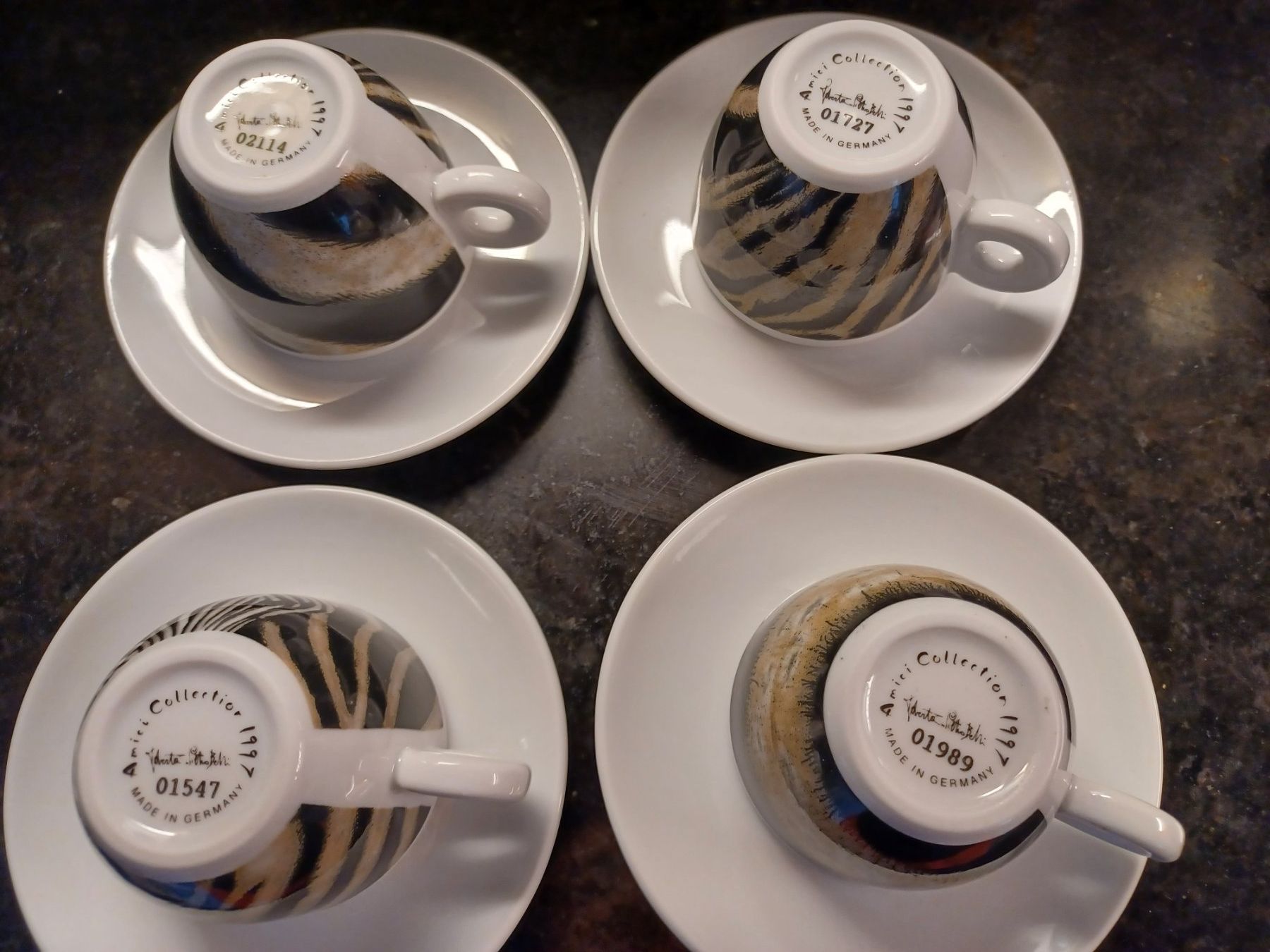 Tazze: AMICI COLLECTION ILLY Espressotassen Zebra1997 Roberta Pietr – Nuovo (secondo la descrizione) da Stans venduto da TrudiSoulshine 3