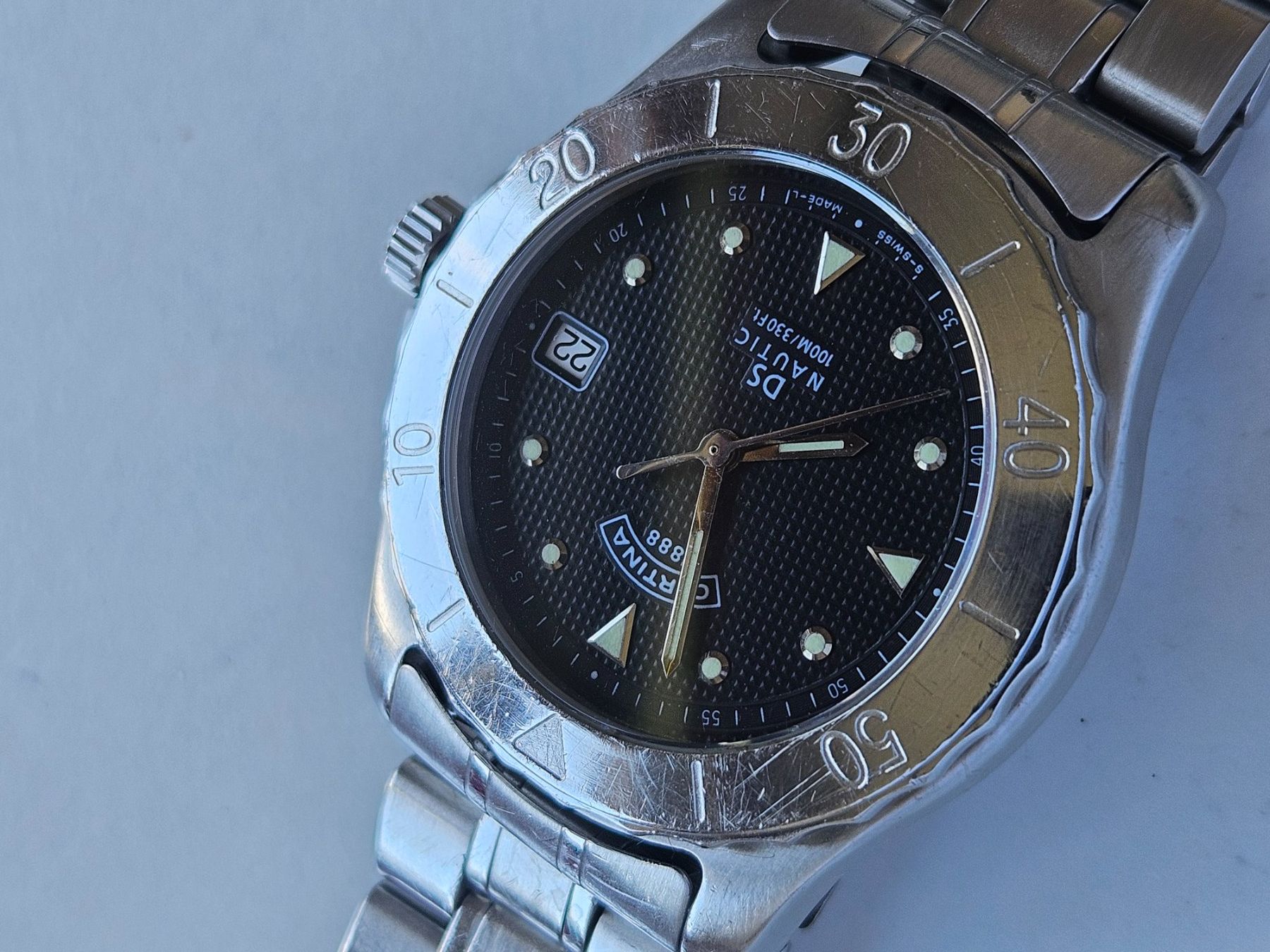 Certina Orologi: 358 Certina DS Nautic Date Quartz – Usato da Berikon venduto da mmm21 1
