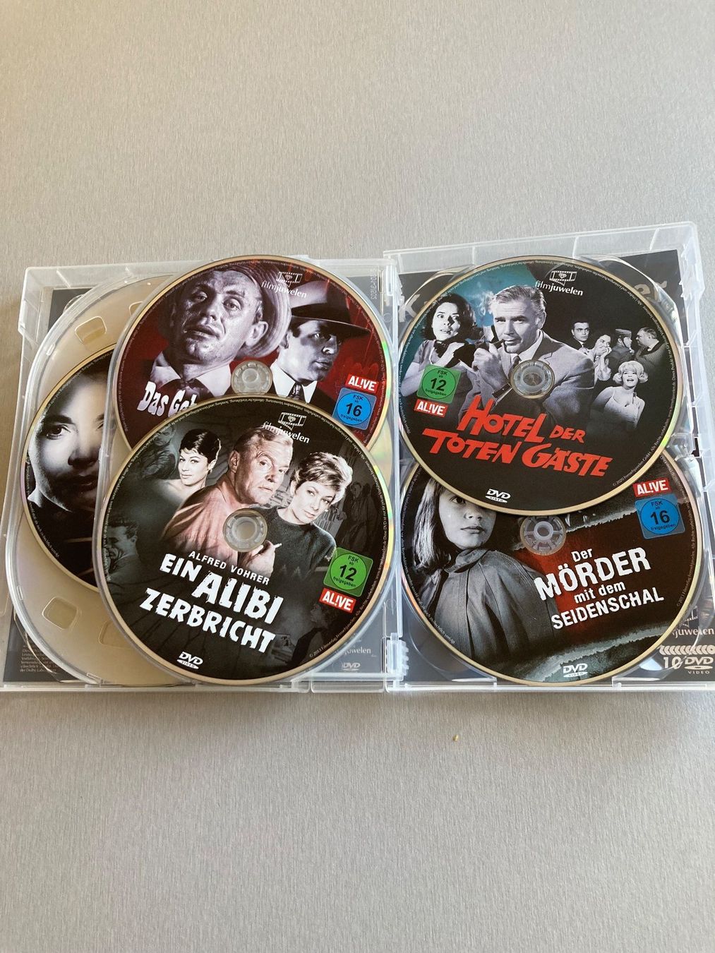 Alle DVDs: Krimi Klassiker - 10 DVDs – Gebraucht aus Wald ZH von Liedermacher 4