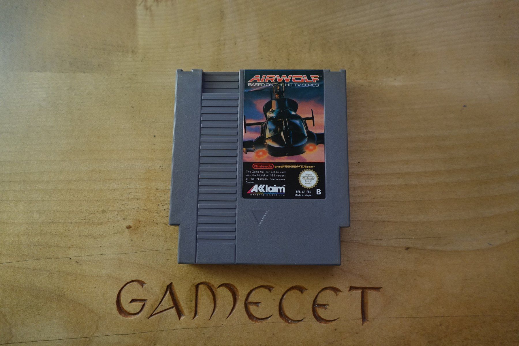 Nintendo Spiele: Airwolf – Gebraucht aus Steinach von Gamecet