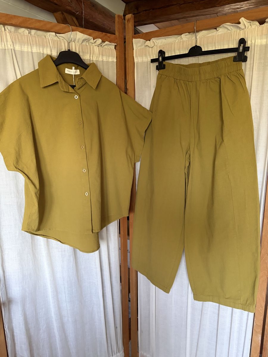 Kleiderpakete: Linen Blend Blouse & Pants – Neu (gemäss Beschreibung) aus St.Josefen von lop_lh8d 2