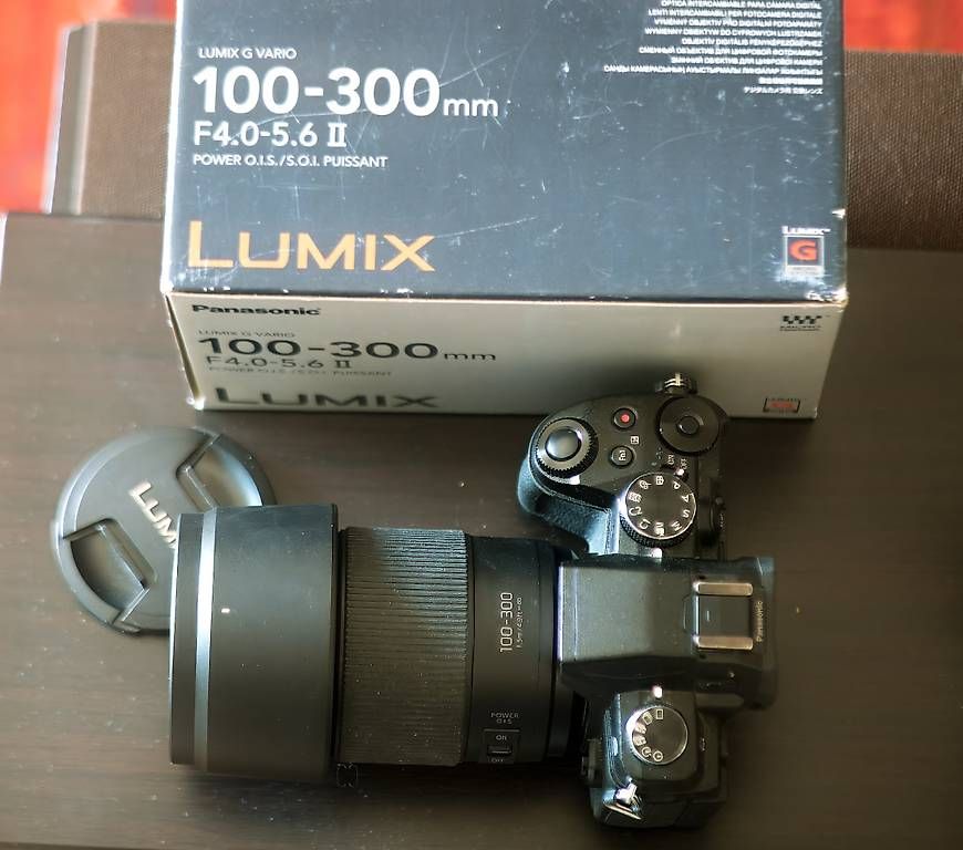 Panasonic Fotocamera: Lumix DMC-G81 plus objectif Lumix 100-300mm – Usato da Confignon venduto da nar_9q26 1