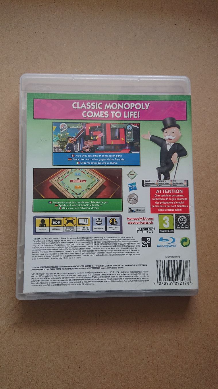 Giochi: Monopoly Streets ps3 – Usato da Chur venduto da FreakofRarity 1