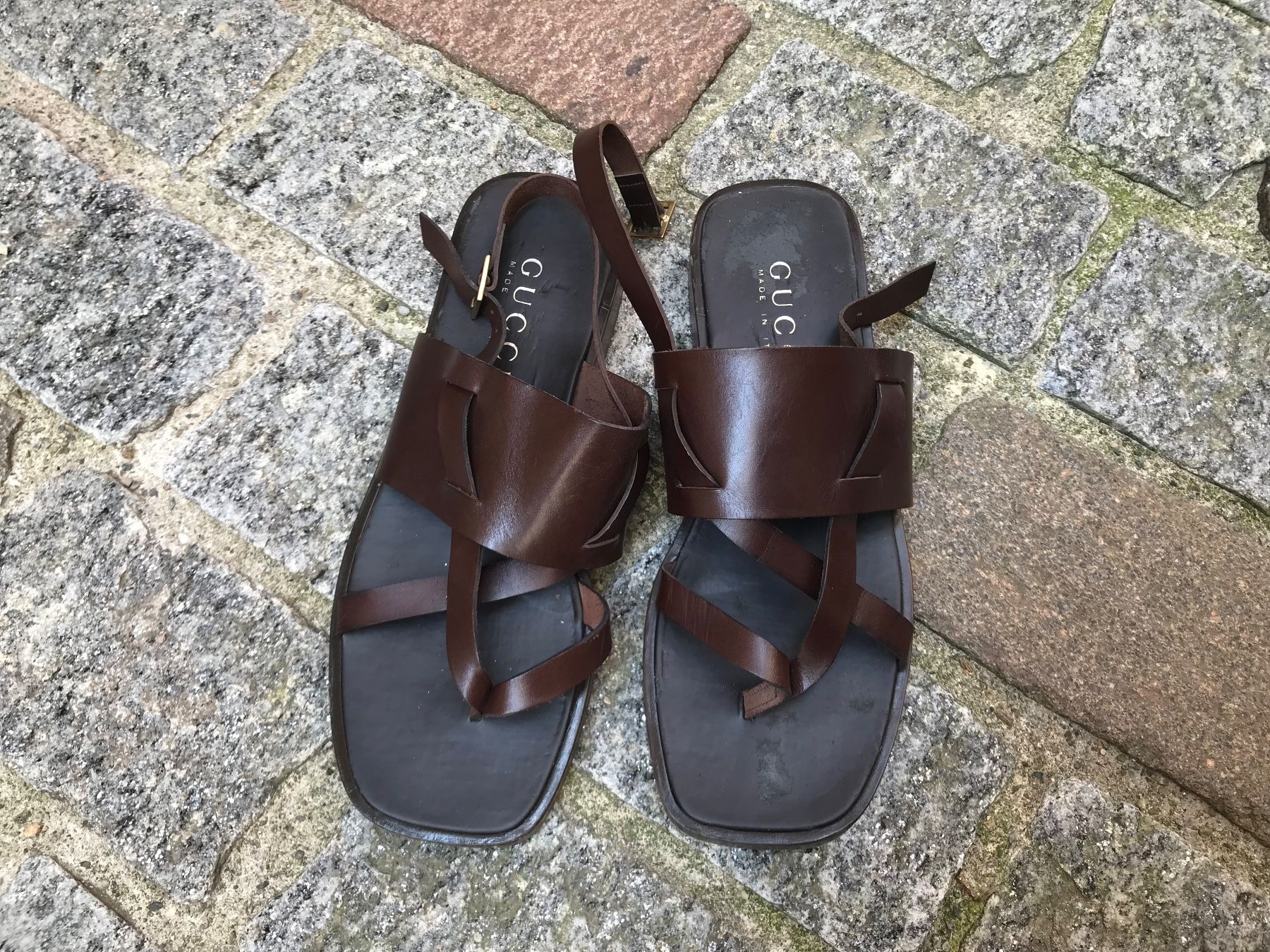 Gucci Herrenschuhe: Sandalen GUCCI braun – Gebraucht aus Carona von LaDark11 3