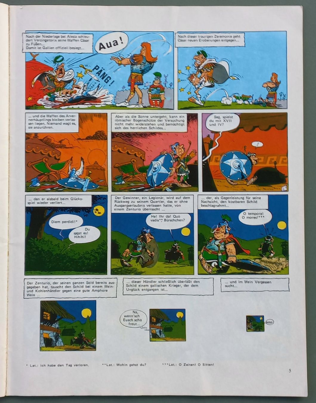 BD: Comic - Asterix XI - Der Arvernerschild – D'occasion à Niederuzwil par lubimaja 1