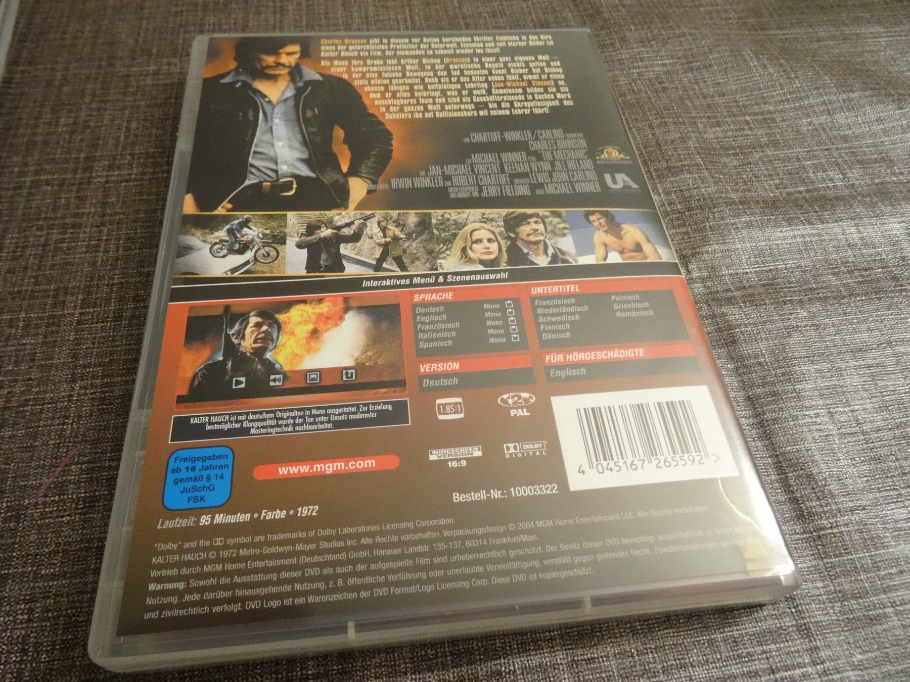 Tutti i DVDs: Charles Bronson Kalter Hauch DVD – Usato da Olten venduto da Disc-Verkauf 2