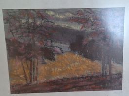 Herbstbild - Franz Jakob Buchter Dago - Pastell
