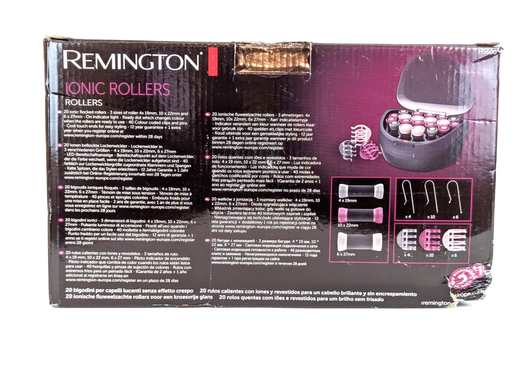 Remington Piastre & Arricciacapelli: REMINGTON Ionen Lockenwickler – Nuovo (secondo la descrizione) da Thun venduto da Restwert_Thun 7