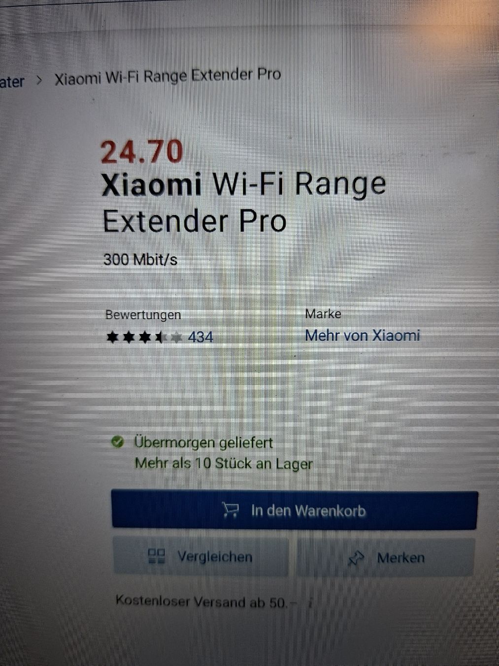 Amplificatori: Xiaomi Wifi range extender pro – Nuovo (secondo la descrizione) da Chur venduto da bananaaa 3