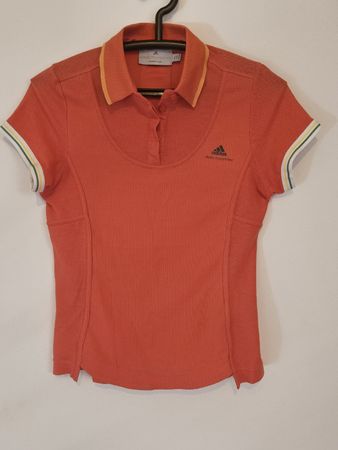 Adidas Stella McCartney Poloshirt Grösse 38 orange
