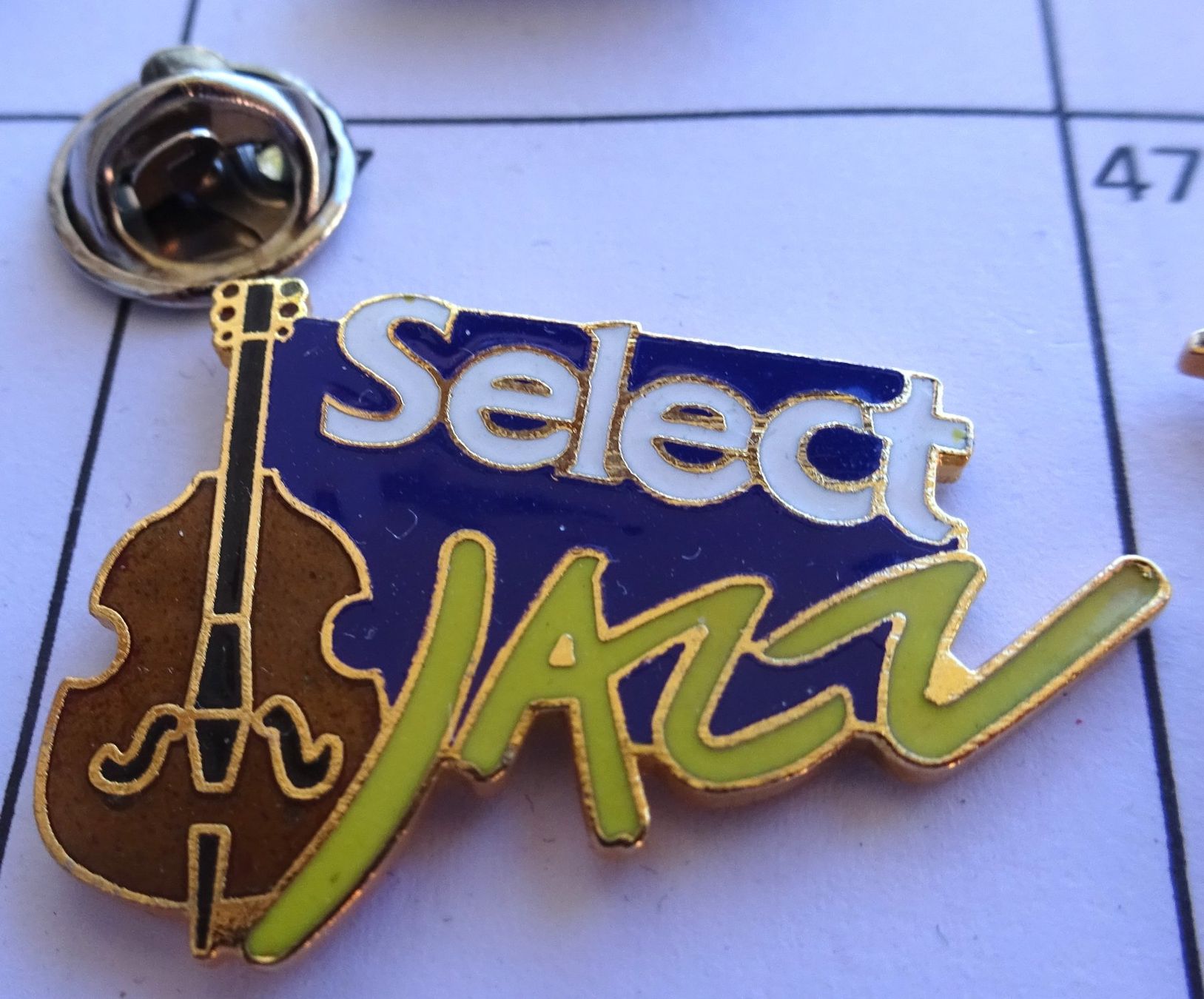 Placchette & Badge: Pin SELECT  Jazz Passgeige – Usato da Utzenstorf venduto da BUtter81