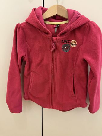 Fleecejacke Orchestra pink Grösse 116 gebrauchter Zustand
