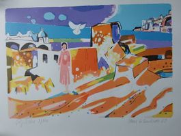 Hans E.Deutsch. Lithographie 50x70cm.