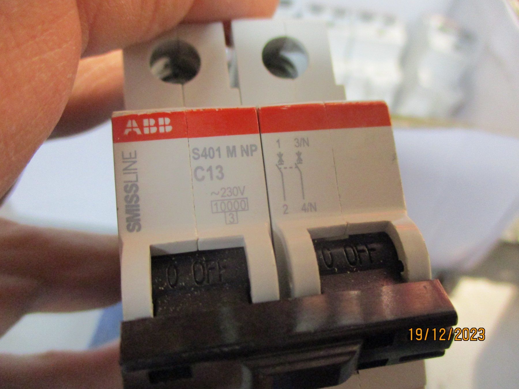 ABB Schalter: ABB S401M-C13 – Gebraucht aus Langnau i. E. von Superseven69 2