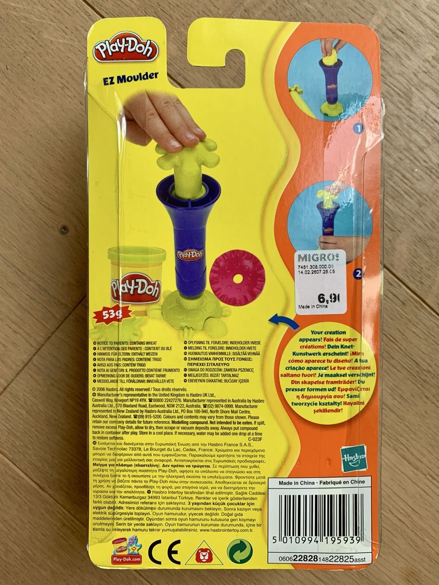 Play-Doh Materiale per modellare: PLAY-DOH Super Tools • Förmchenpresse / EZ Moulder – Nuovo e nell'imballaggio originale da Winterthur venduto da amapola 2