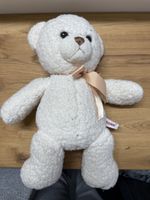 Aurora Plüsch Teddybär, weiss, kuschelig